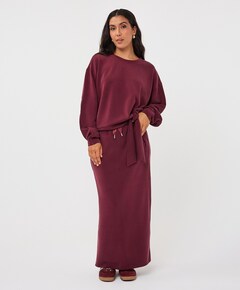 Dames sweater bordeaux