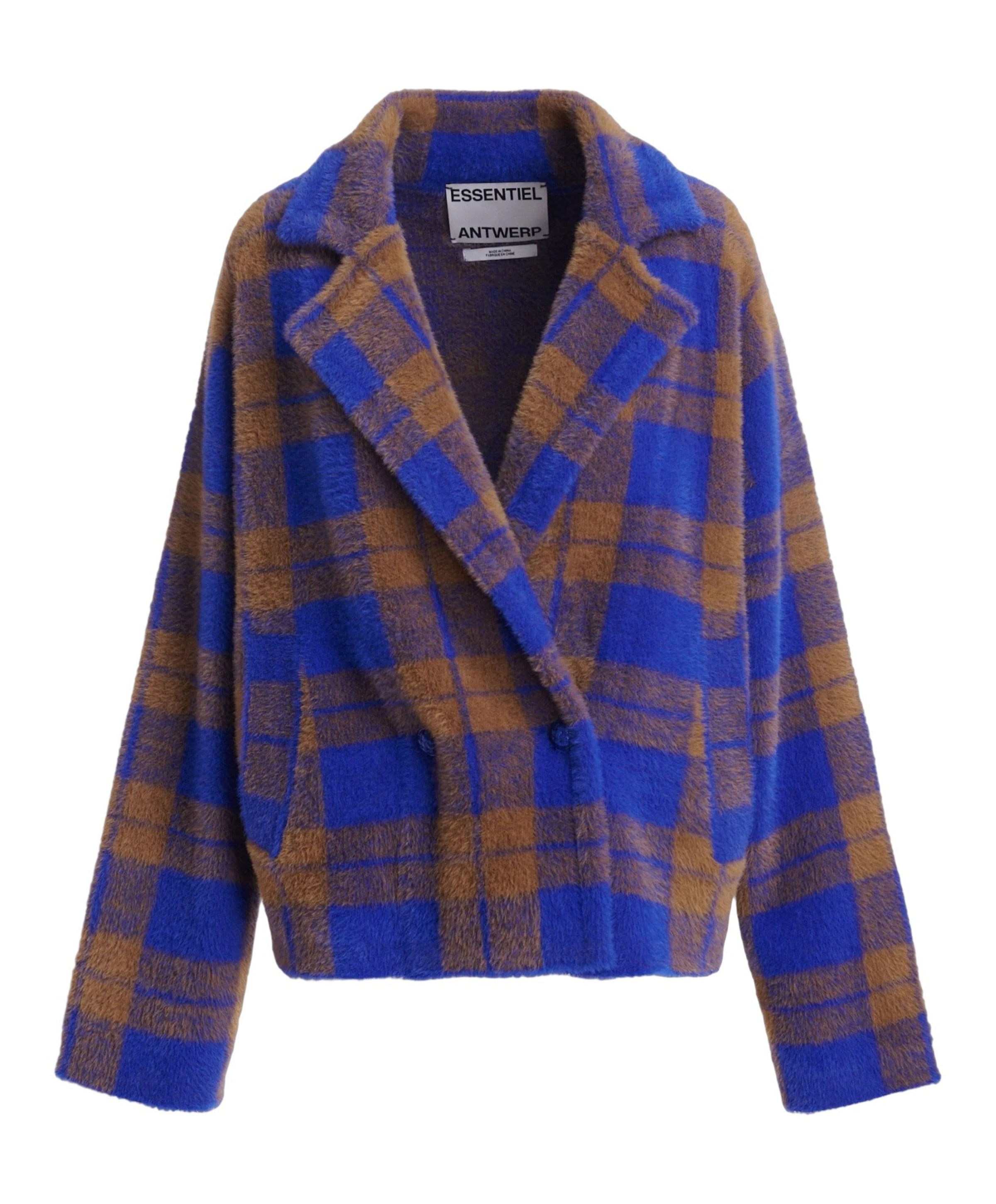 Dames jas blauw