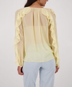 Dames blouse geel