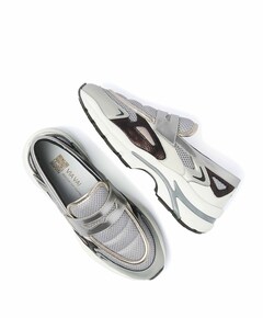 Vesper Lana dames loafers zilver