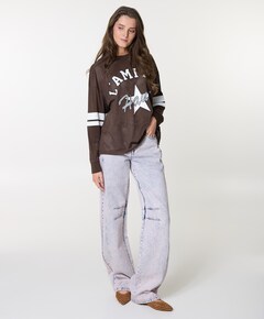 Drew Barrel Panel Tall Iced Rose dames jeans roze