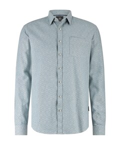 Overhemd lange mouw blauw