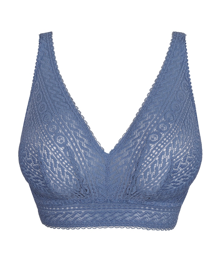 Dames bralette blauw