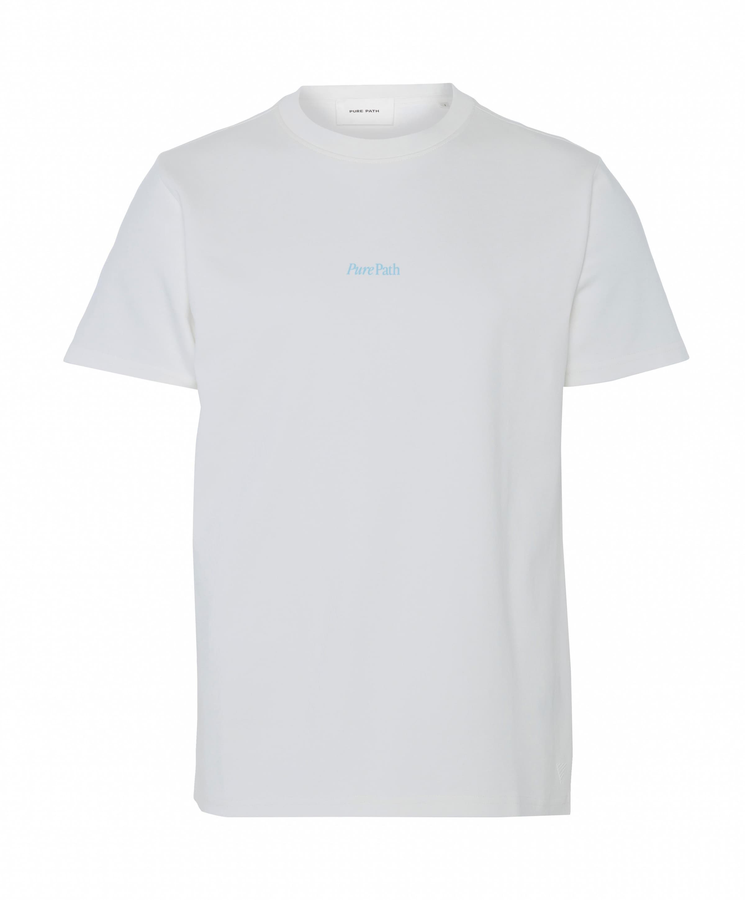Heren T-shirt ecru