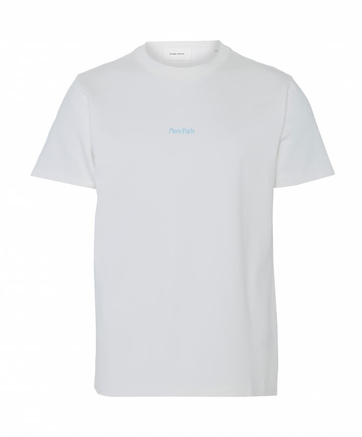 Heren T-shirt ecru