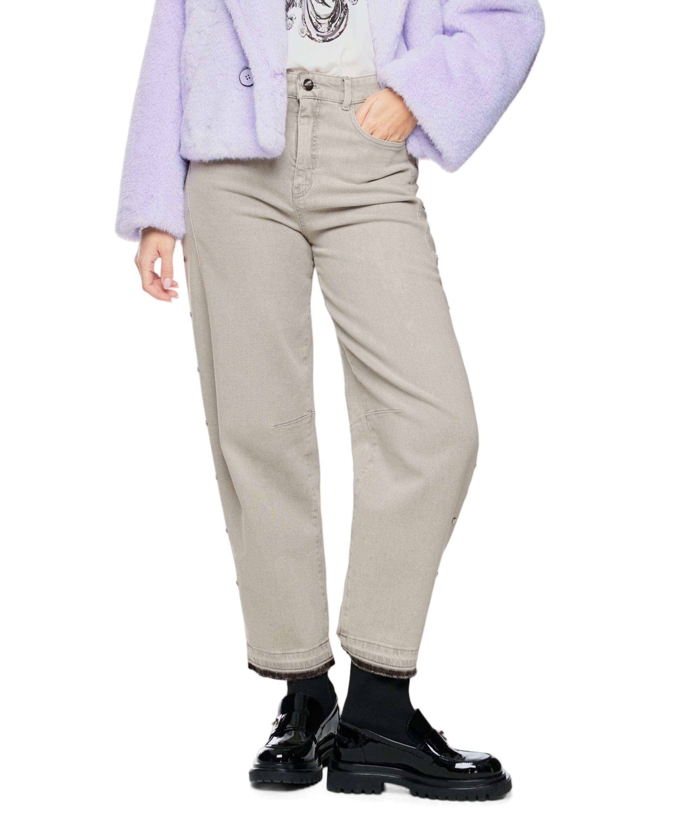 RUMA dames jeans grijs
