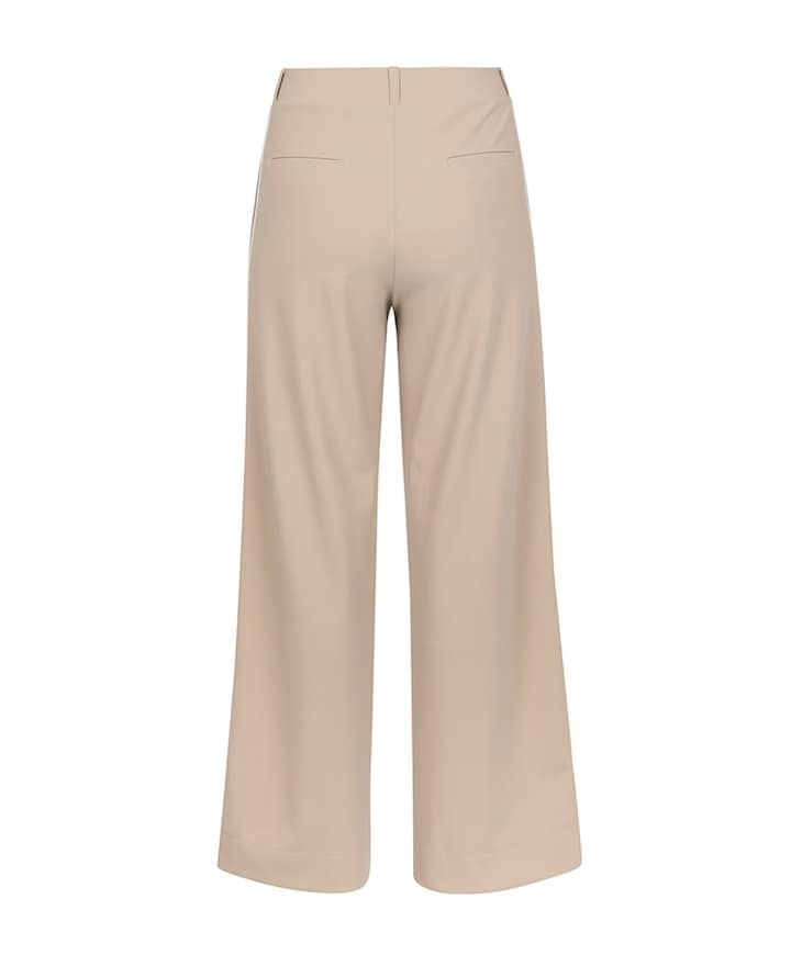 Trainer bonded tape dames broek beige
