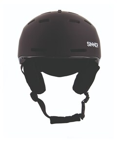 Skihelm zwart