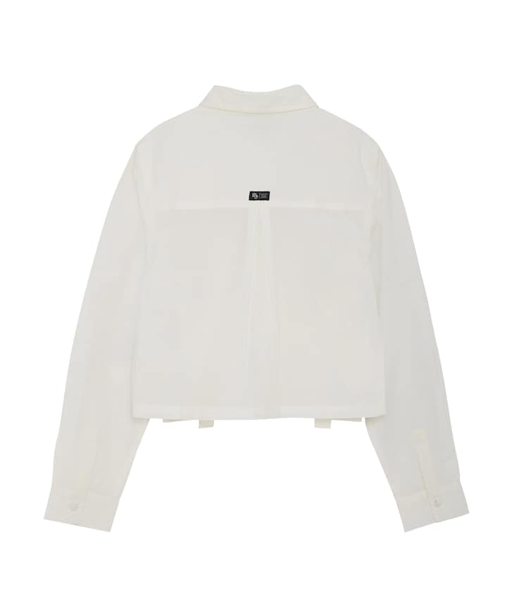 Blouse lange mouw wit