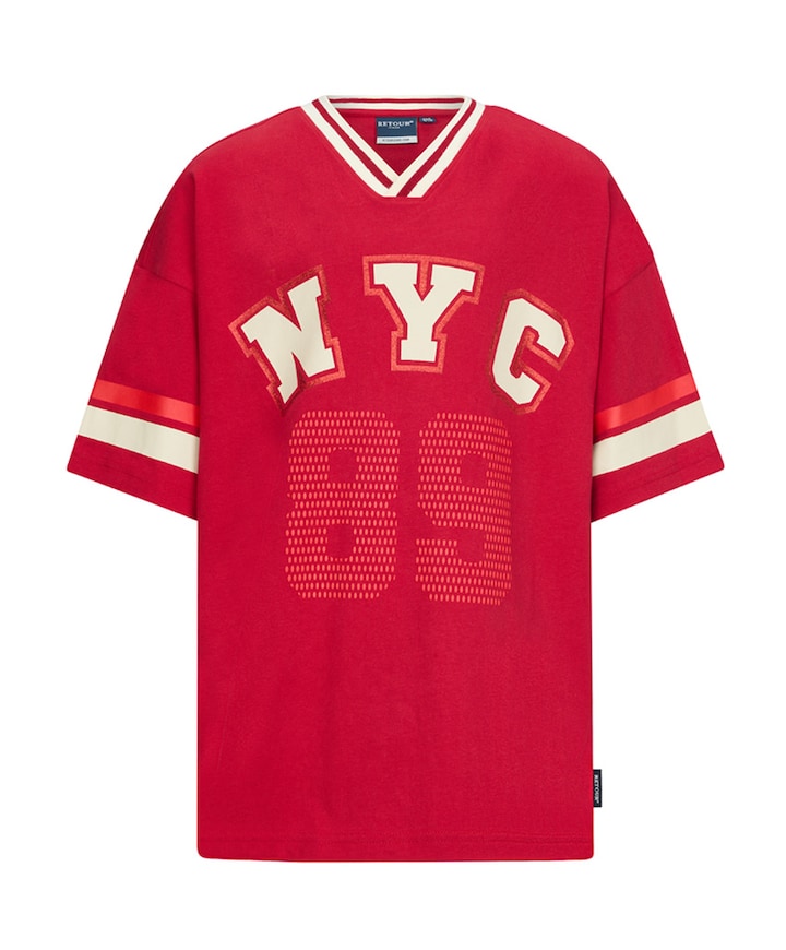 Meisjes t-shirt rood