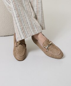 dames loafers beige