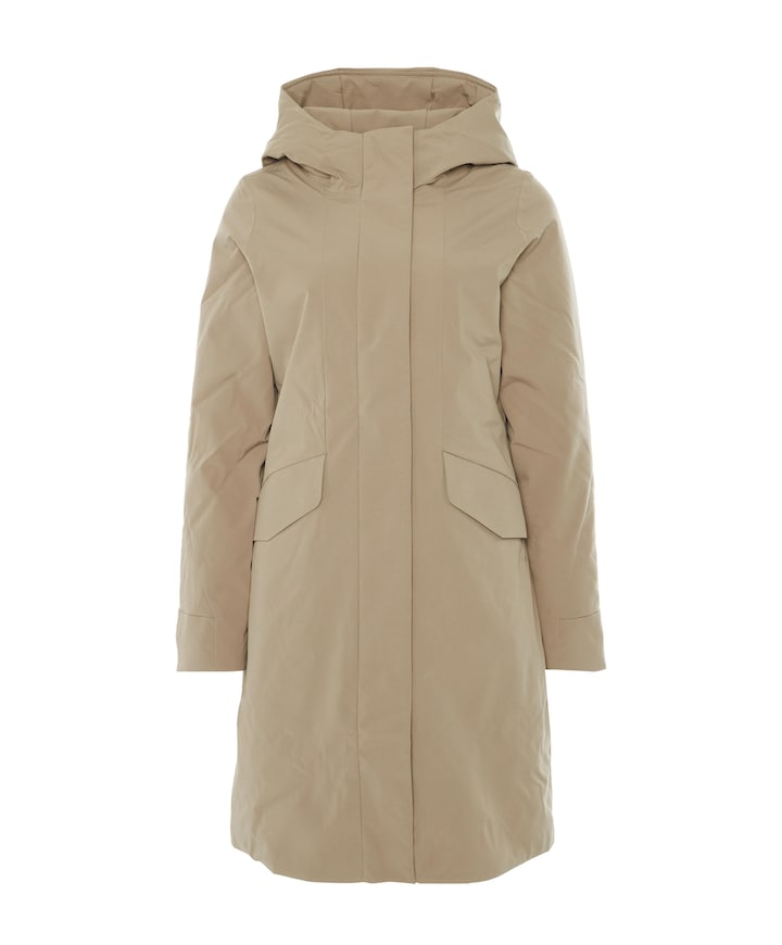 Dames jas beige