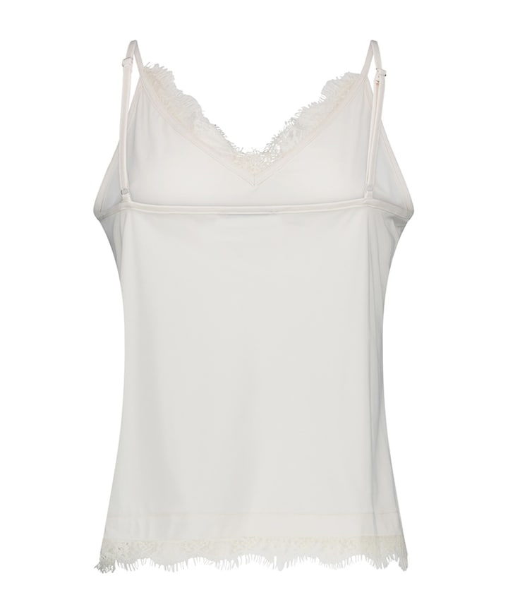 Dames top ecru