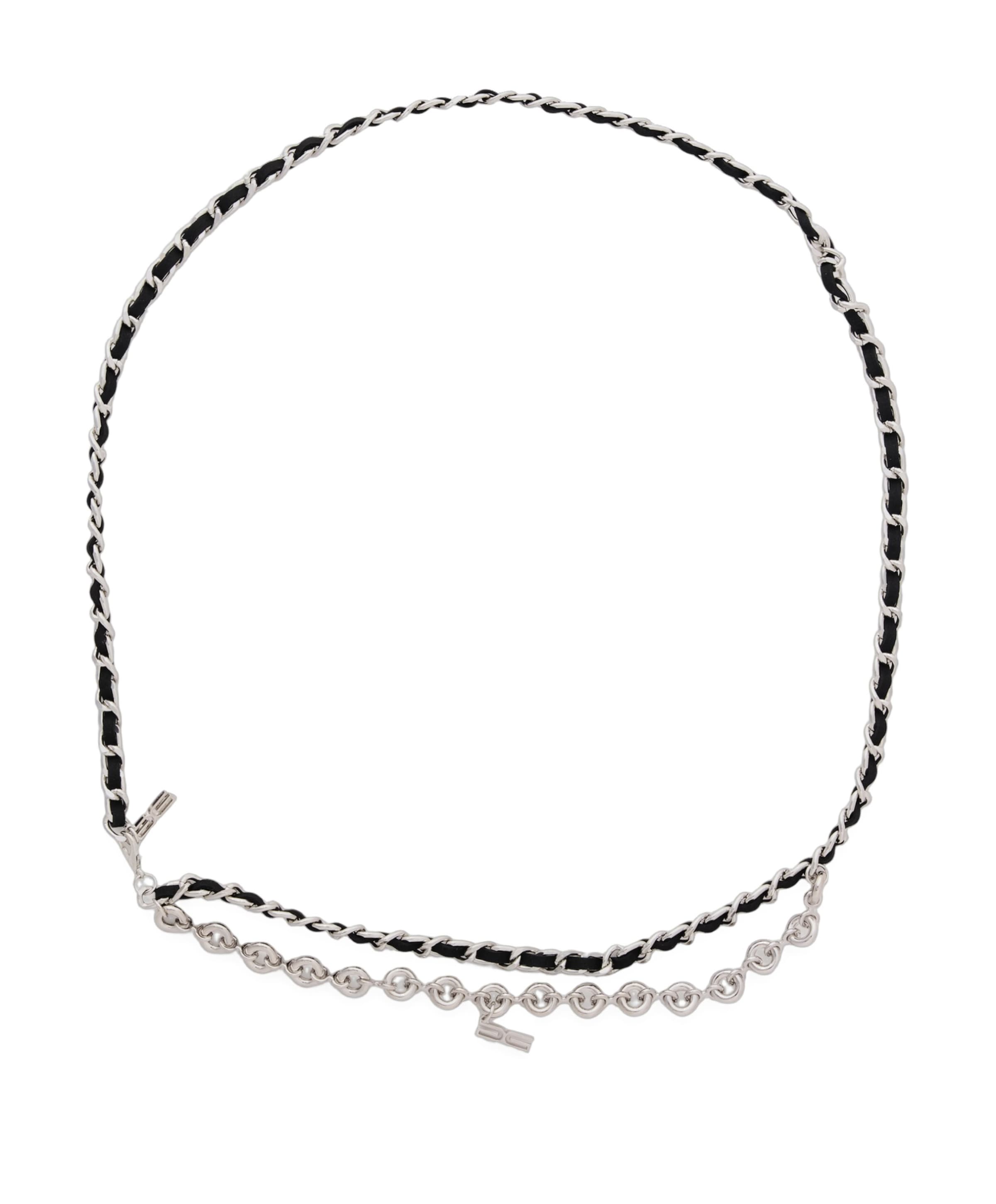 Dames riem zilver