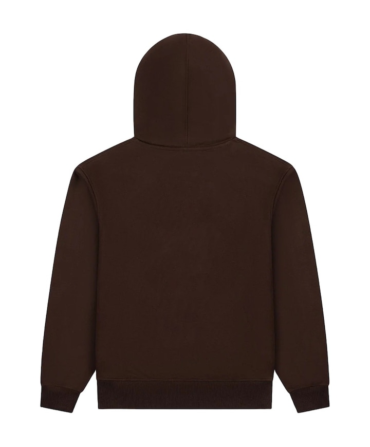 Heren hoodie bruin