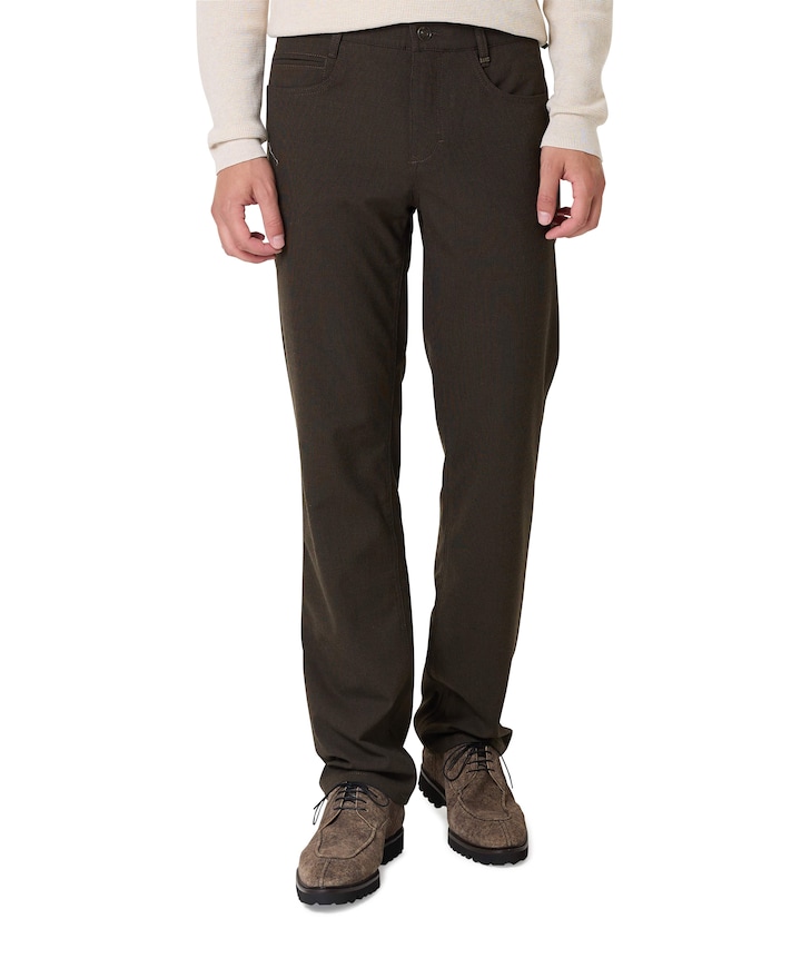 Arne Travel heren broek bruin