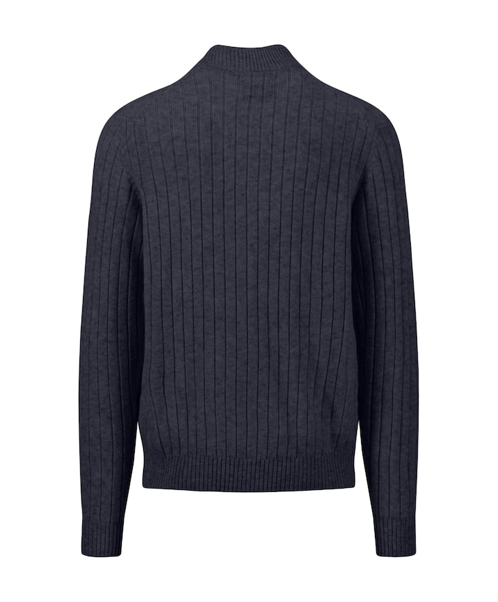 Heren vest blauw
