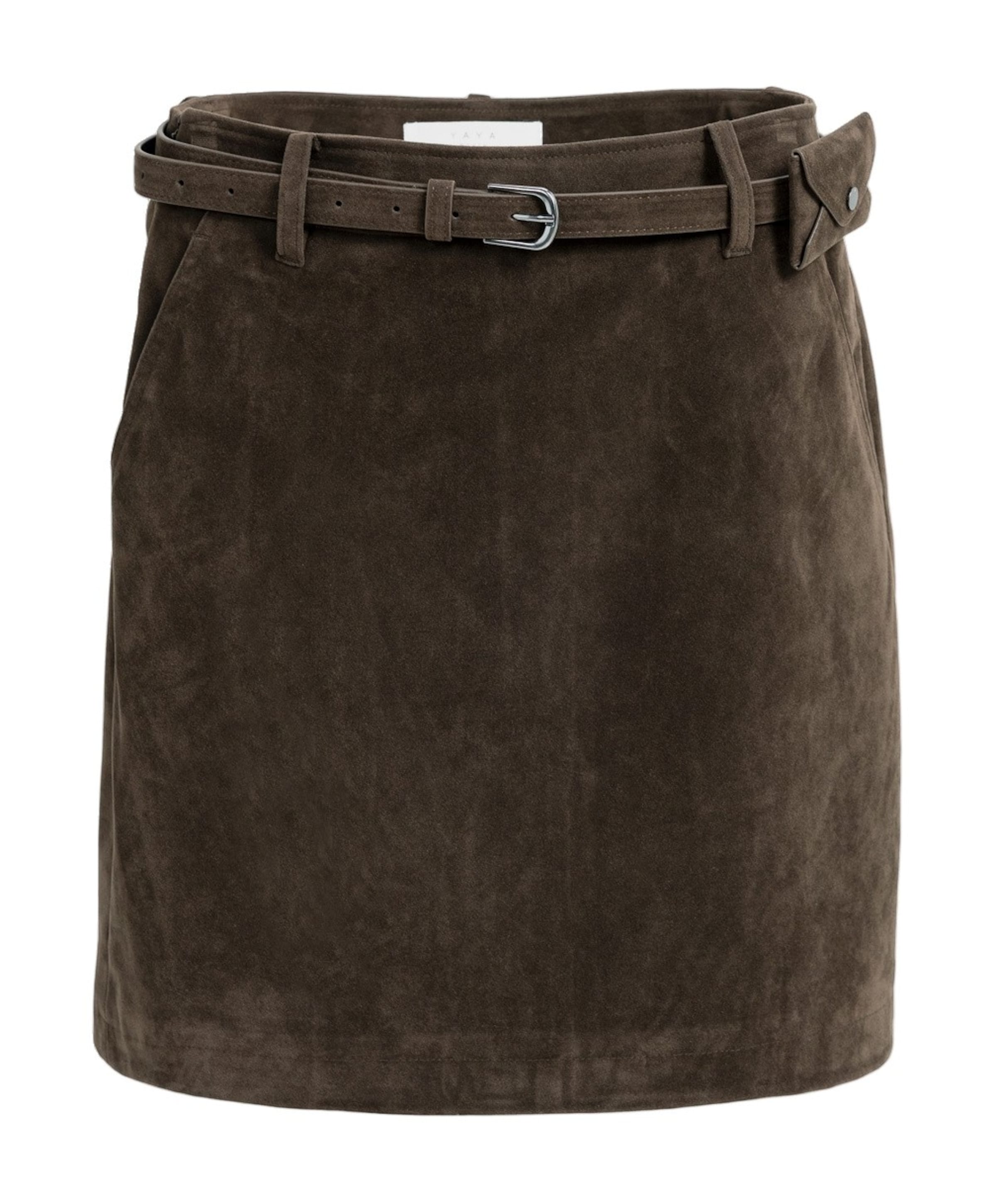 Dames rok bruin