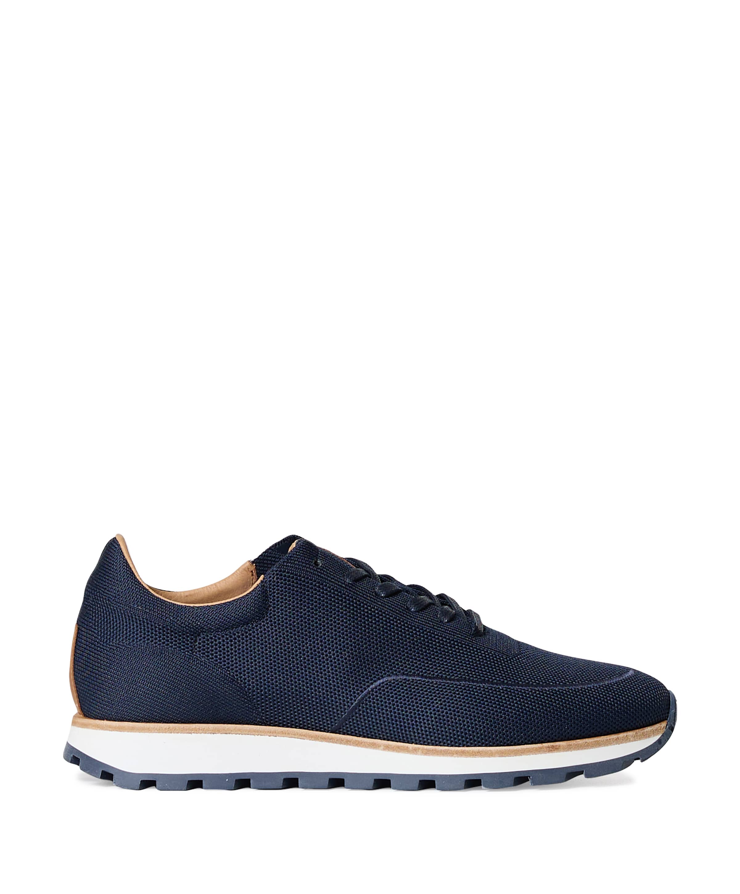 Mason knit heren sneakers blauw
