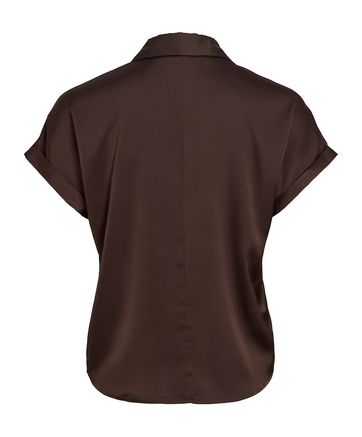 Dames blouse bruin