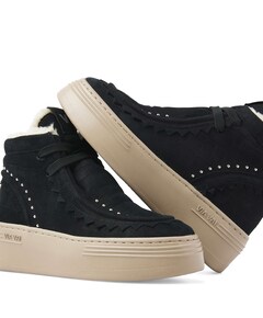 Isa Callum dames sneakers zwart