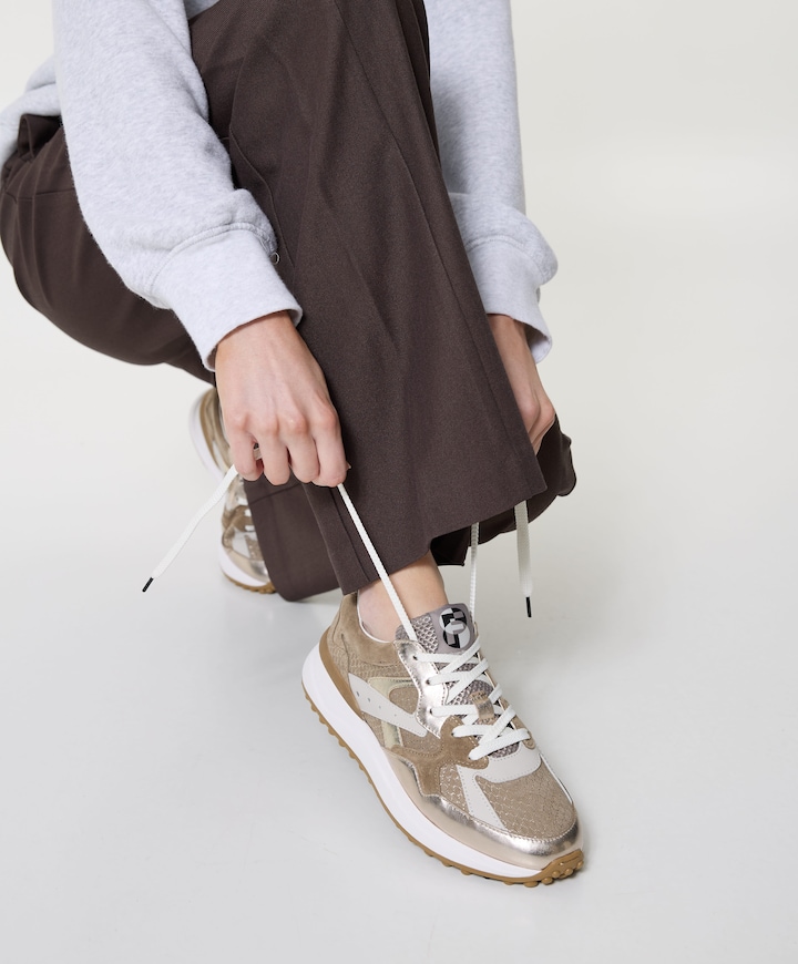 dames sneakers goud