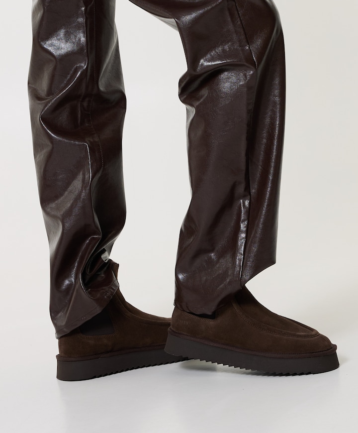 dames enkellaarzen bruin