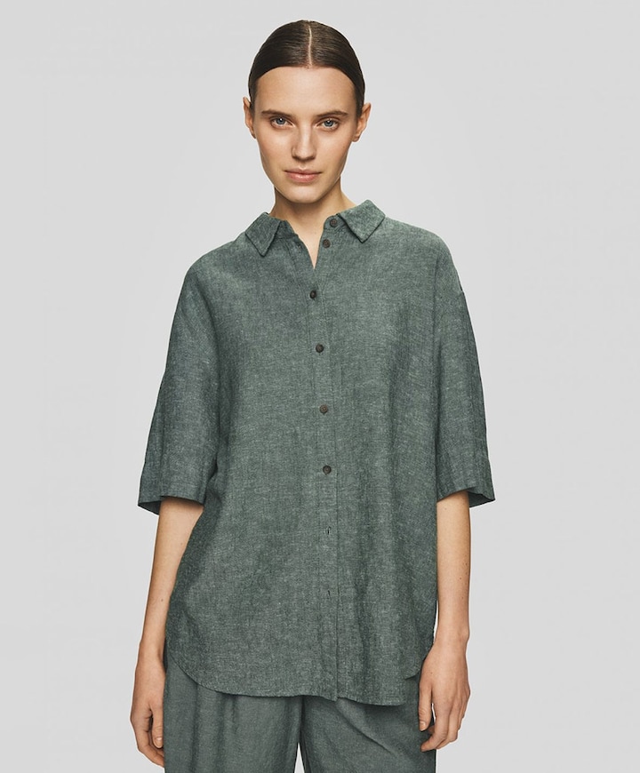 Dames blouse groen