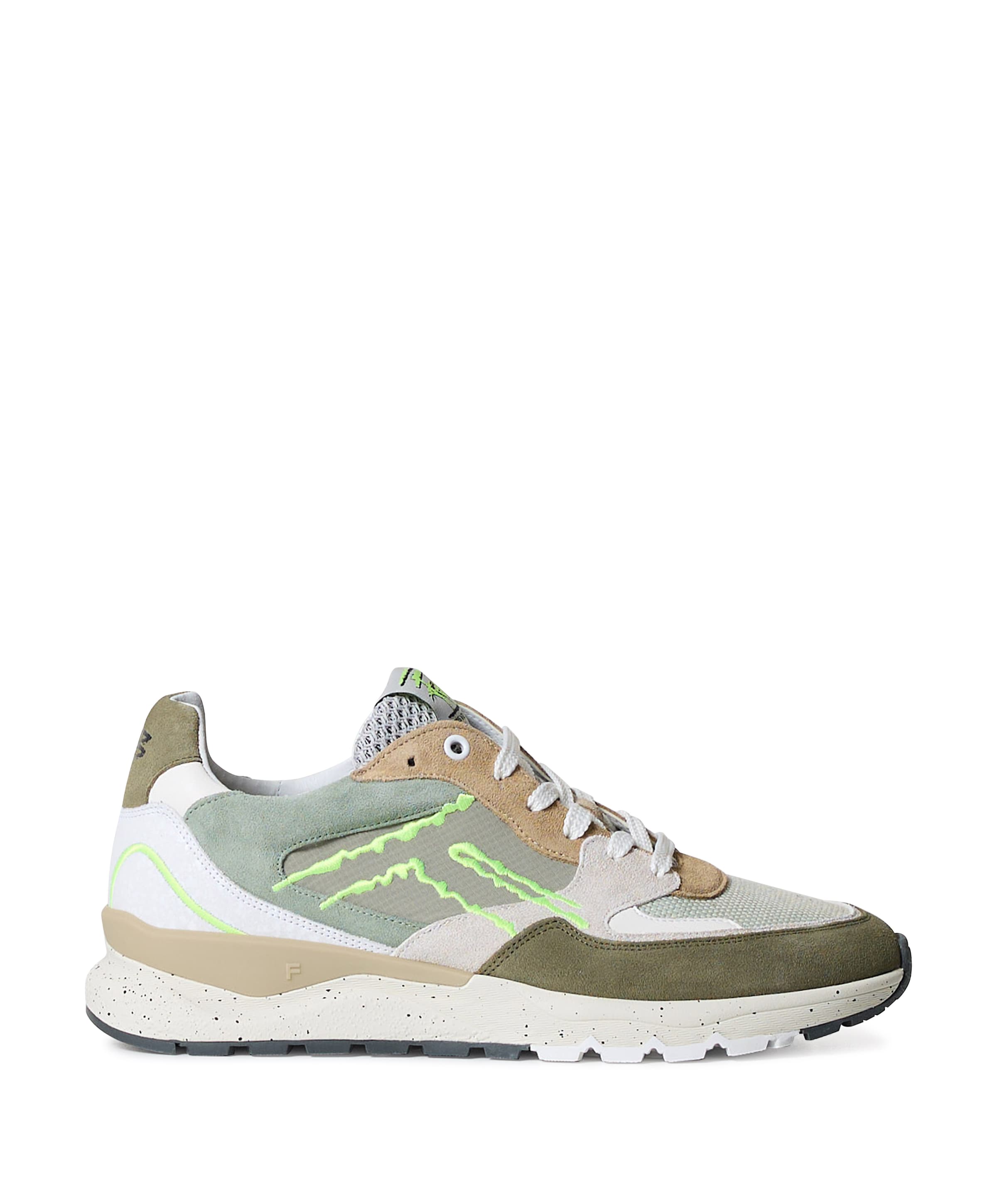 heren veterschoenen groen