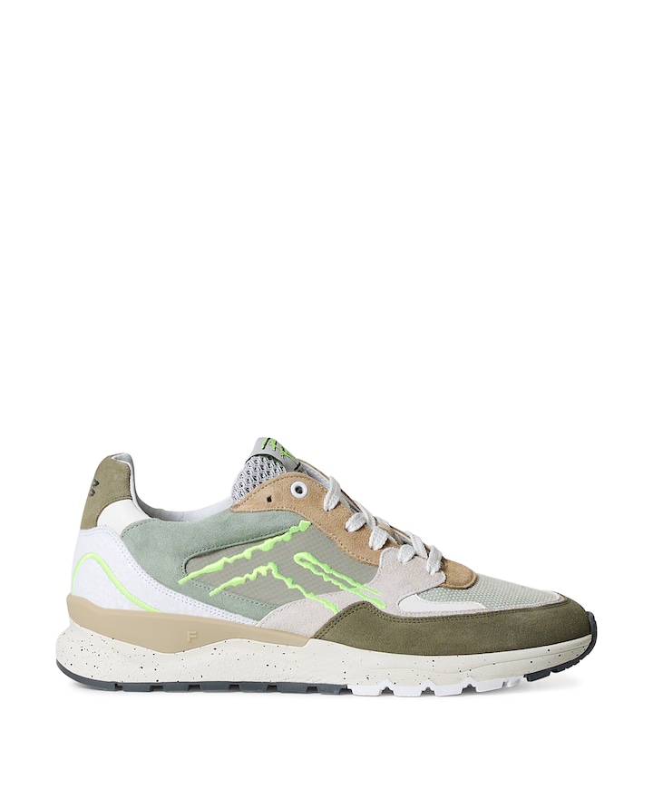 heren veterschoenen groen