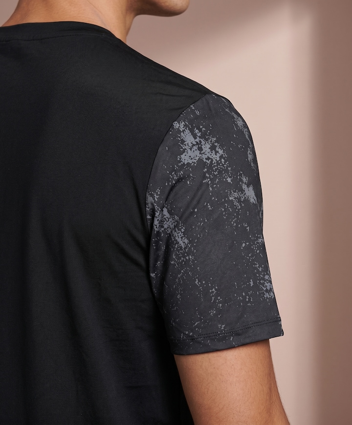 Heren t-shirt zwart