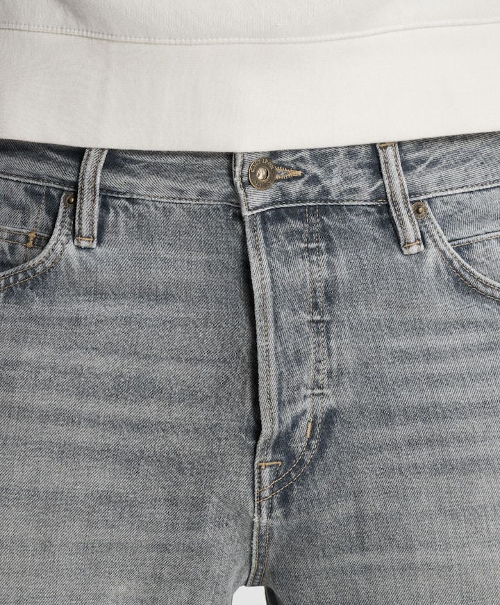 REVSON LOOSE GREY GREEN SUMMER heren jeans grijs