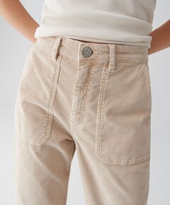 Lissie babycord broek beige