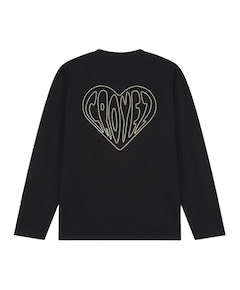 Heren longsleeve zwart