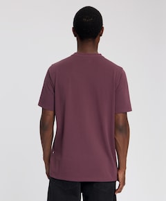 Heren T-shirt bordeaux
