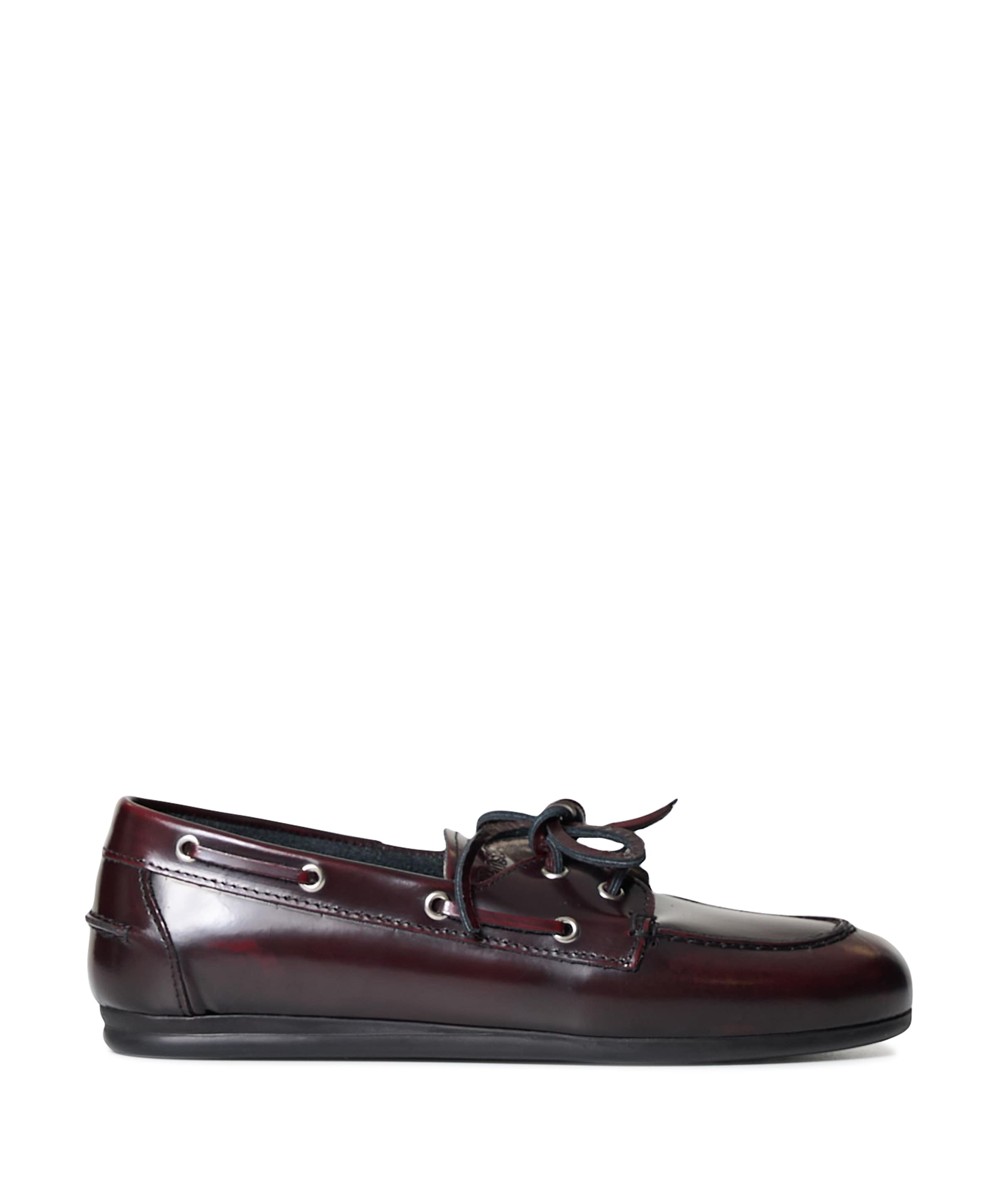 Boat loafer dames loafers bordeaux