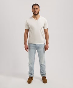 Heren T-shirt zilver