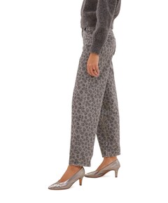 lew grey cheetah broek grijs