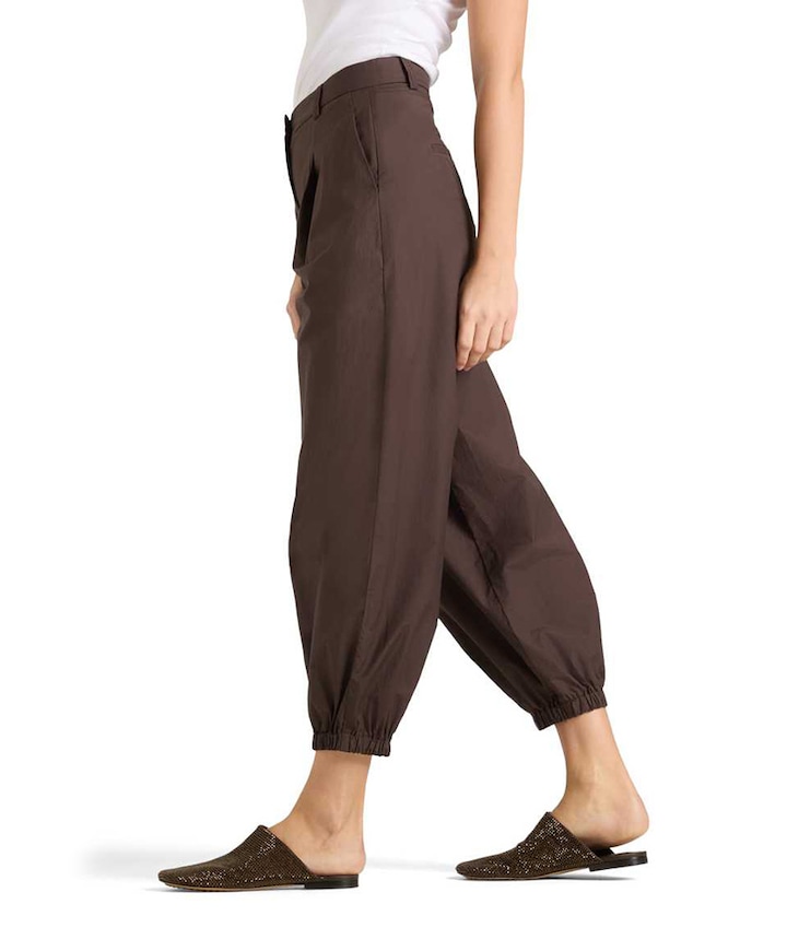 Etienne jogg dames broek bruin