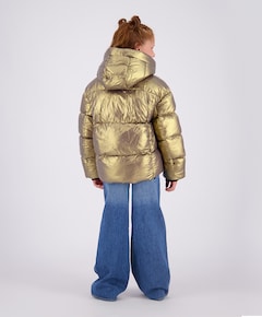 Meisjes jas goud