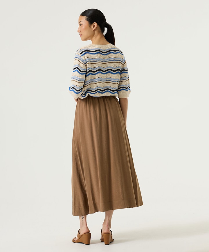 Dames rok beige