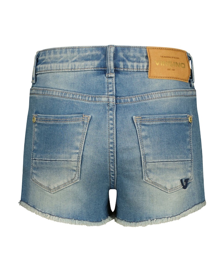 Daizy meisjes korte broek blauw