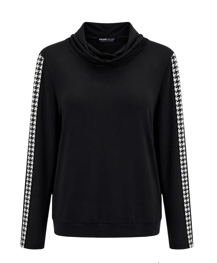 Dames longsleeve zwart
