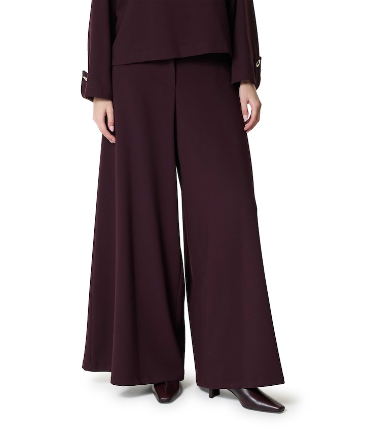 dames broek bordeaux