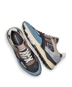 heren sneakers blauw