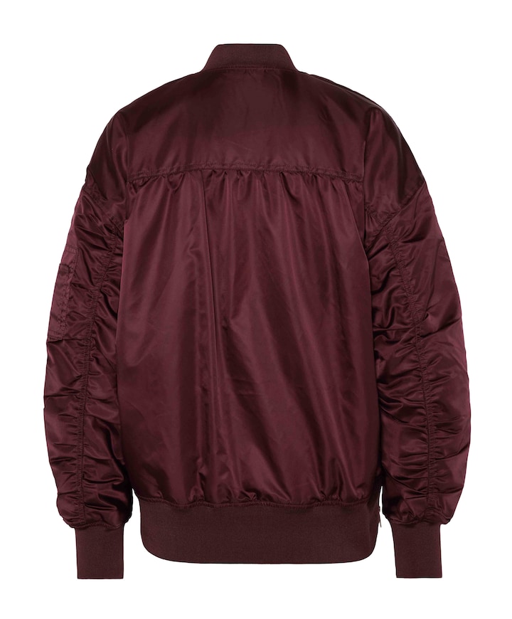 Dames jas bordeaux