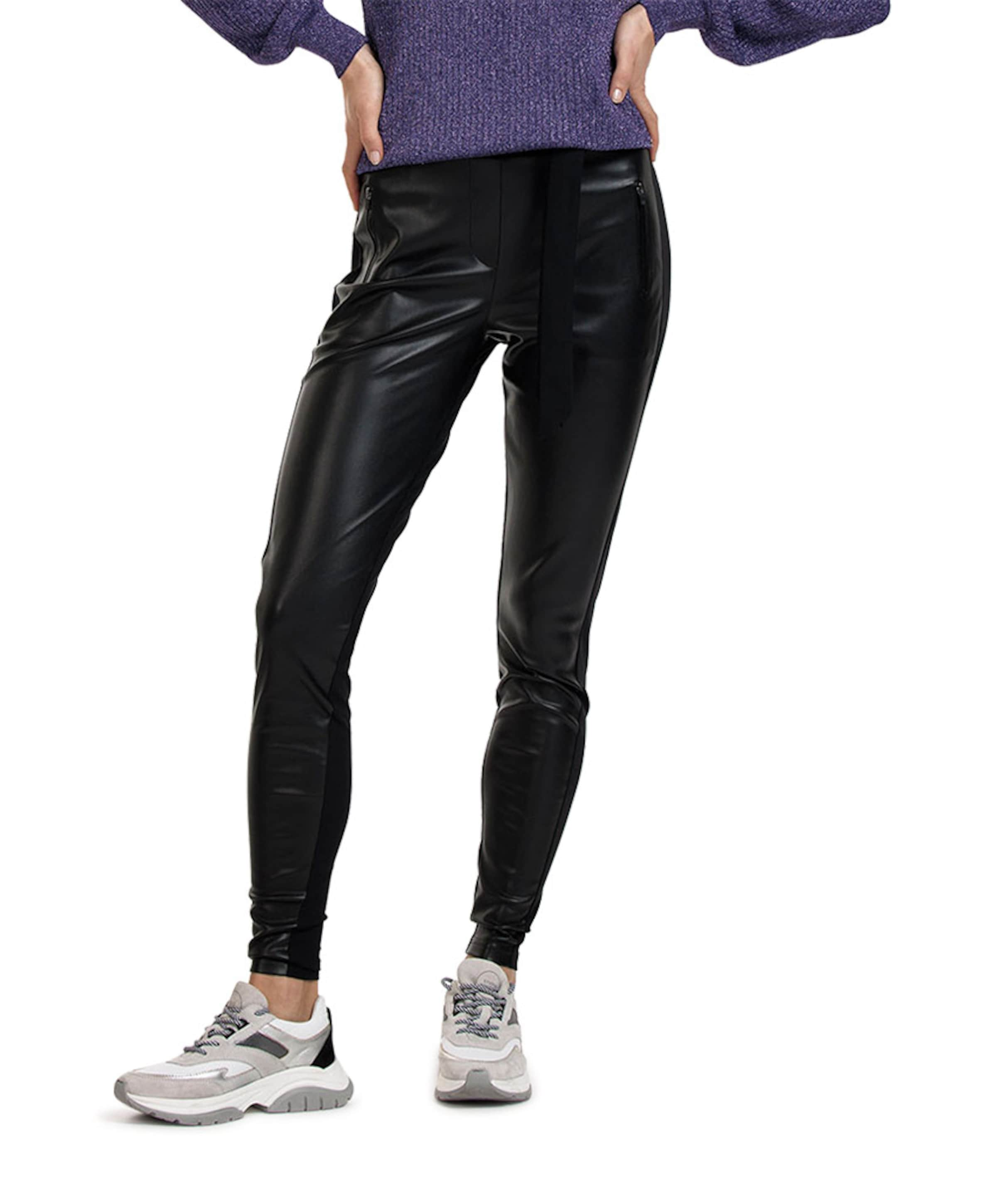 Studio anneloes discount margot leather trousers