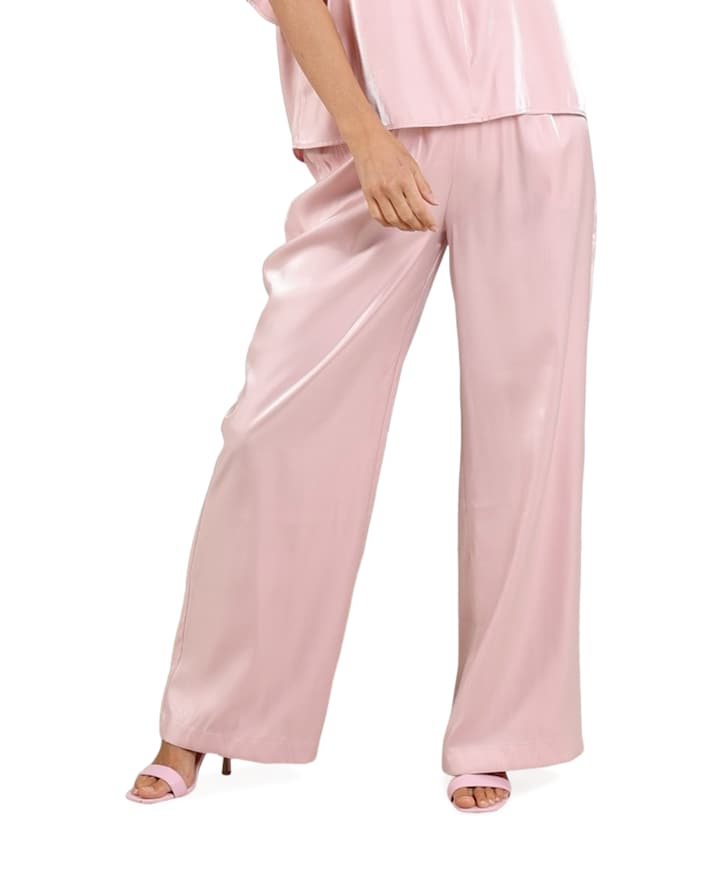 Rubi Shiny dames broek roze