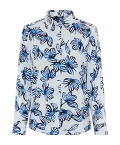 Dames blouse blauw