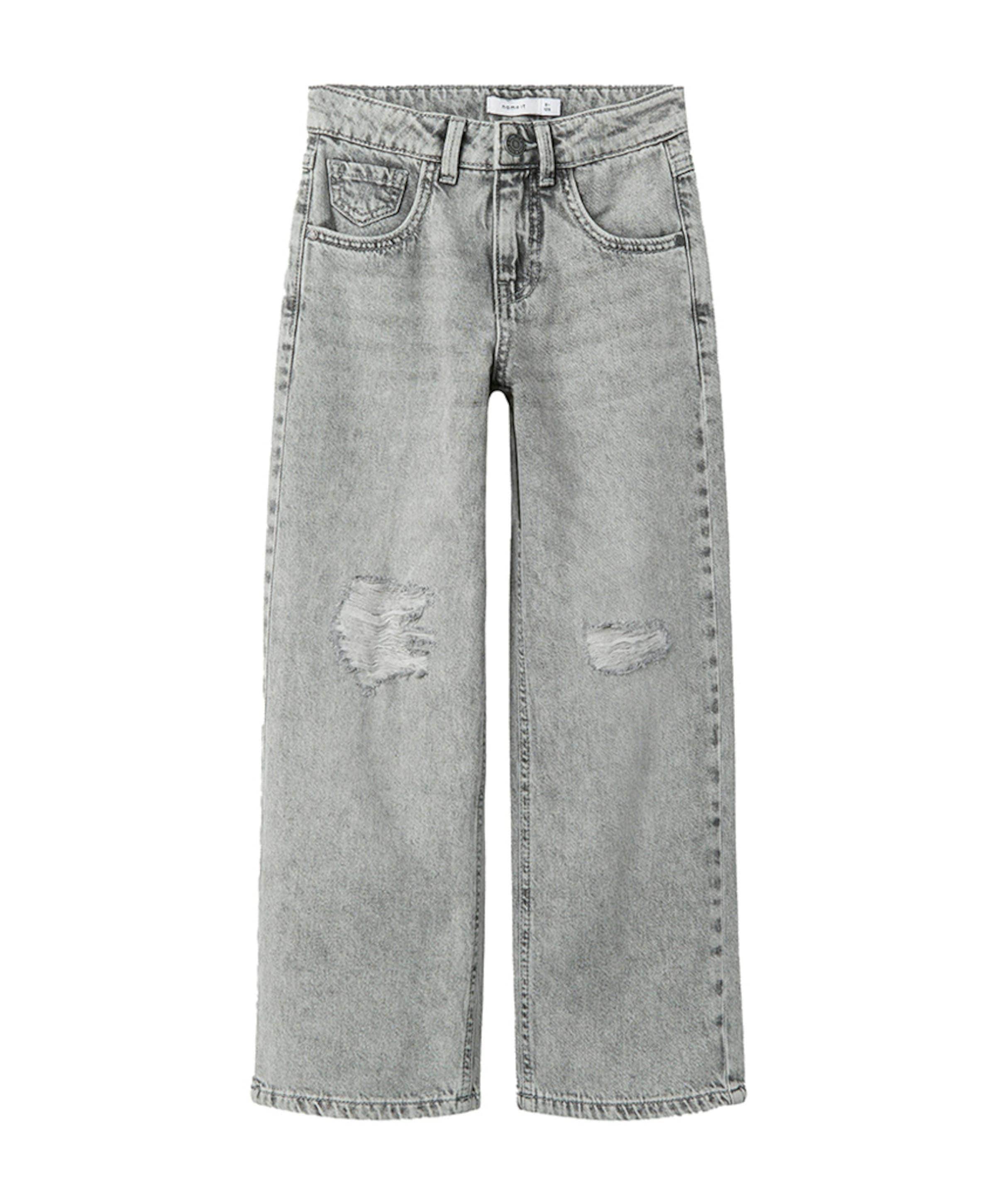 NKFROSE HW WIDE JEANS 1411-TE NOOS grijs